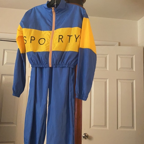 2pcs jogger blue and yellow nylon - Picture 4 of 4